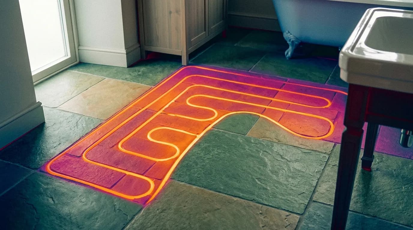 Fuite sous carrelage et dans les murs